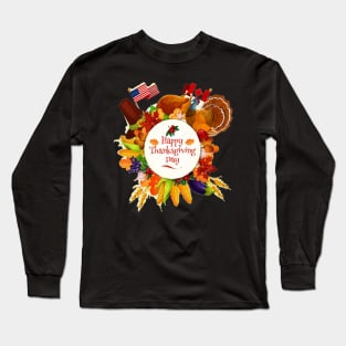 Happy thanks giving T-shirt Long Sleeve T-Shirt